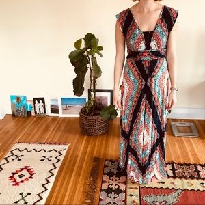 Boho Maxi Dress from Anthropologie